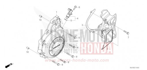 A.C. GENERATOR COVER CB500FAR de 2024